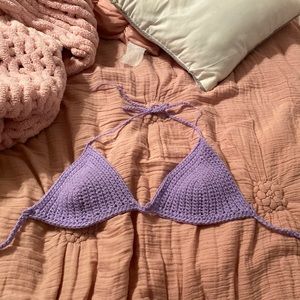 Crochet bra